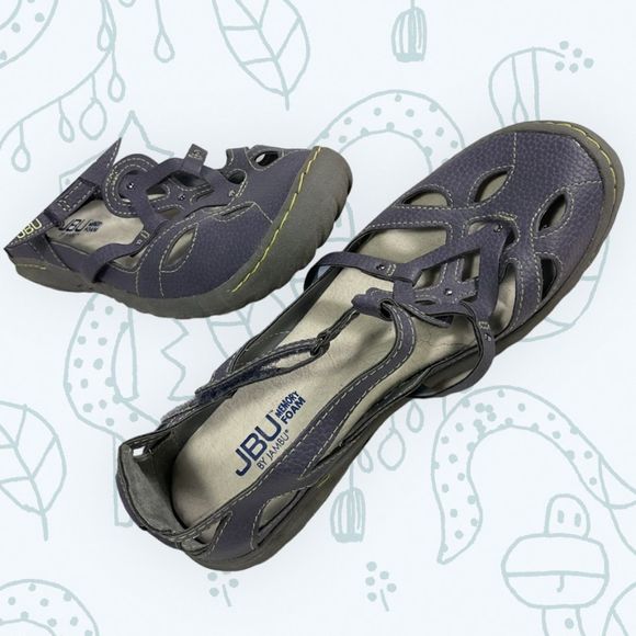 JBU By Jambu "Sydney" Memory Foam Size 8M All Terrain - Picture 1 of 11